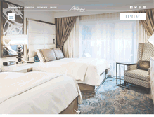 Tablet Screenshot of hotelamarano.com